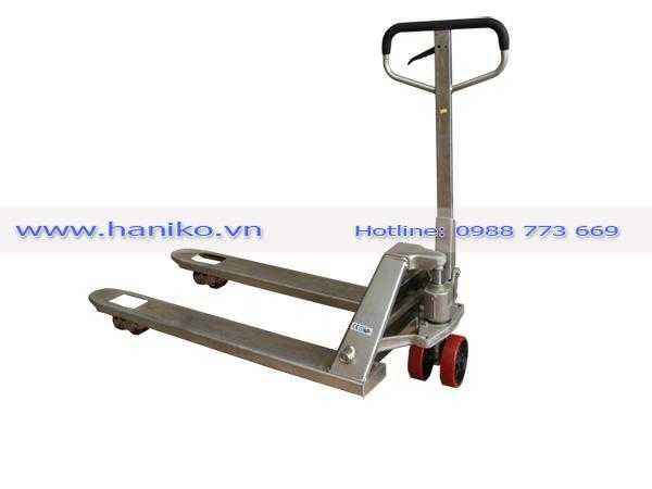 Xe nâng tay thấp mạ kẽm, inox