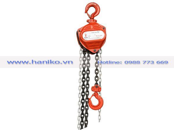 Palang xích kéo tay Kawasaki  2 Tấn