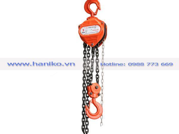 Palang xích kéo tay Kawasaki  3 Tấn