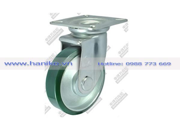 Bánh xe PU Shenpai phi 100 xoay