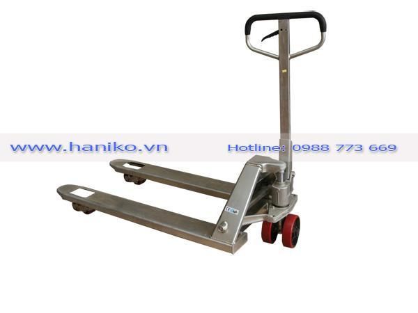 Xe nâng tay thấp mạ kẽm, inox